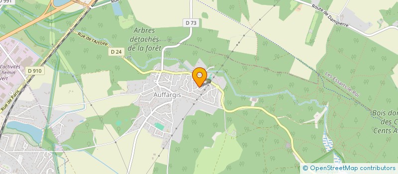 localisation de l'entreprise DIGITAL CONSPIRACY  AUFFARGIS