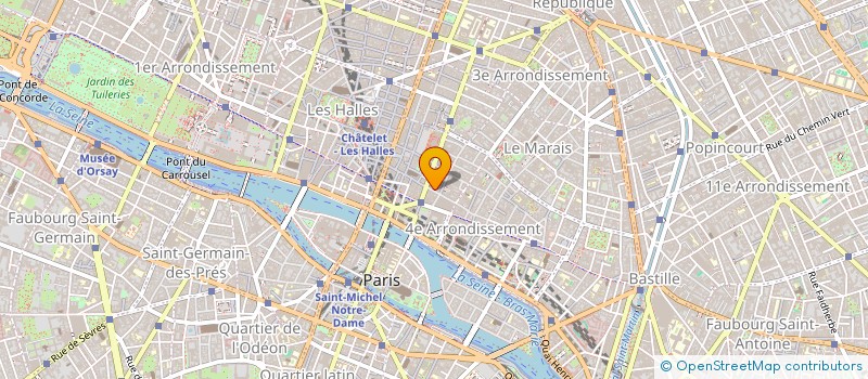 localisation de l'entreprise DIGITAL CONSULTATION CENTRE FRANCE  PARIS