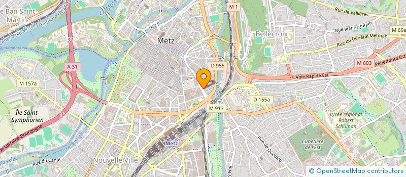 localisation de l'entreprise DIGITAL CONSULTING à METZ