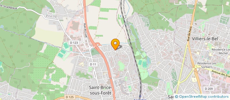 localisation de l'entreprise DIGITAL CONSULTING  SAINT-BRICE-SOUS-FORET