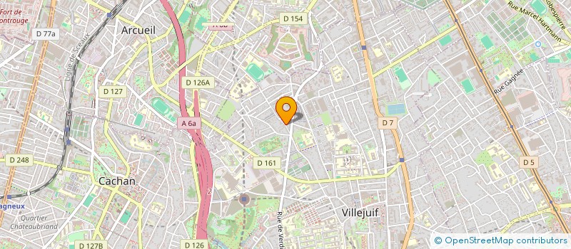 localisation de l'entreprise DIGITAL CONTENT  VILLEJUIF