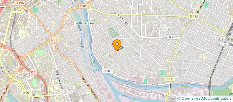 localisation de l'entreprise DIGITAL CROISSANCE  BONNEUIL-SUR-MARNE