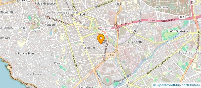 localisation de l'entreprise DIGITAL DENTAIRE  LA PENNE-SUR-HUVEAUNE