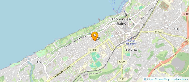 localisation de l'entreprise DIGITAL DENTAL RESOLUTIONS à THONON-LES-BAINS