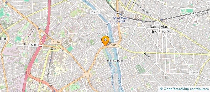 localisation de l'entreprise DIGITAL DEPOT  CRETEIL