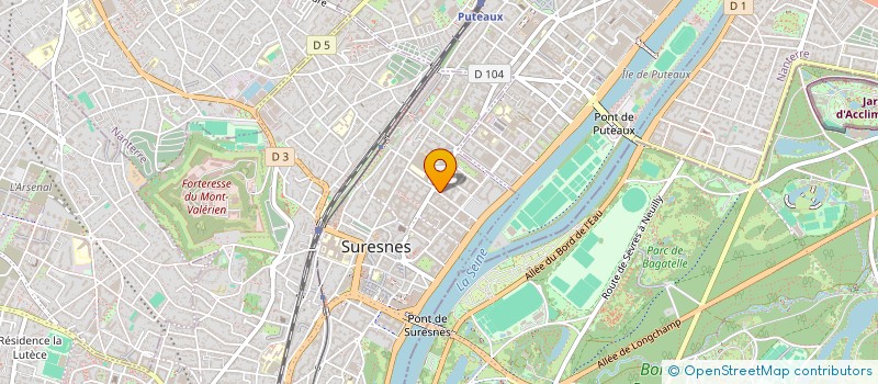 localisation de l'entreprise DIGITAL DOMAIN à SURESNES