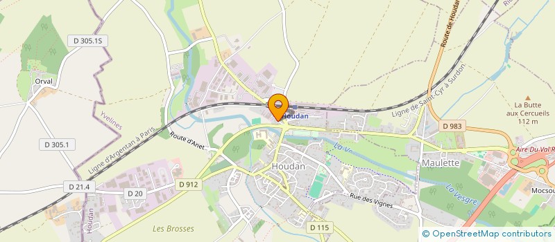 localisation de l'entreprise DIGITAL DYNAMICS  HOUDAN