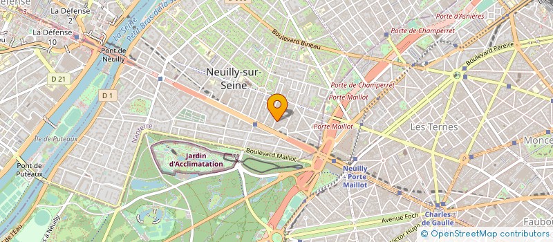 localisation de l'entreprise DIGITAL-E à NEUILLY-SUR-SEINE