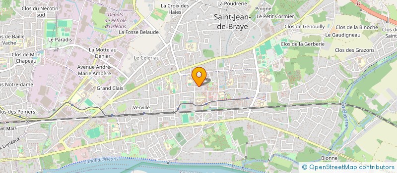localisation de l'entreprise DIGITAL ENJEUX SPORT à SAINT-JEAN-DE-BRAYE