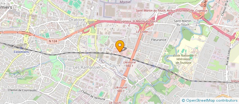 localisation de l'entreprise DIGITAL FACTORS - OPTIMAL SERVICE HELPYOO (OSH) à TOULOUSE