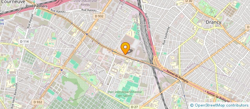 localisation de l'entreprise DIGITAL FAME  DRANCY