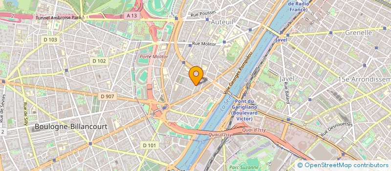 localisation de l'entreprise DIGITAL FOCUS INTERNATIONAL  PARIS