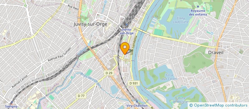 localisation de l'entreprise DIGITAL GLOBAL CONSULTING à JUVISY-SUR-ORGE