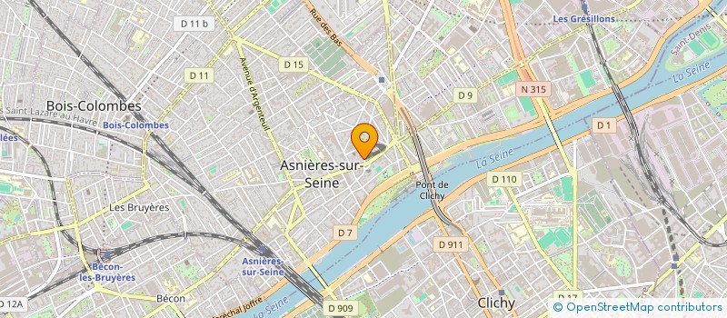 localisation de l'entreprise DIGITAL HEALTHCARE à ASNIERES-SUR-SEINE