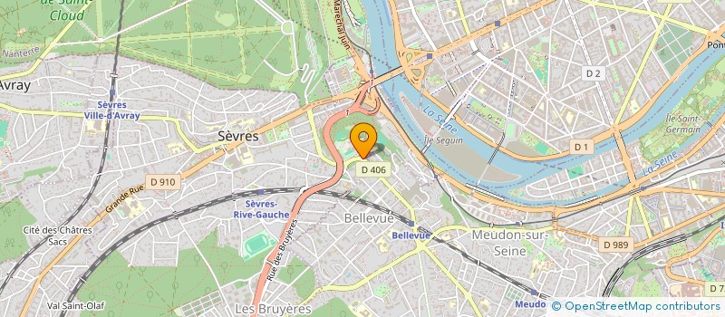 localisation de l'entreprise DIGITAL HOLDING  SEVRES