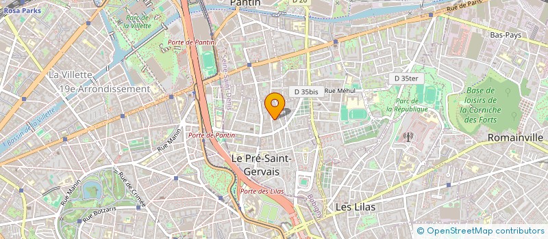 localisation de l'entreprise DIGITAL HOLDING MANAGEMENT à LE PRE-SAINT-GERVAIS