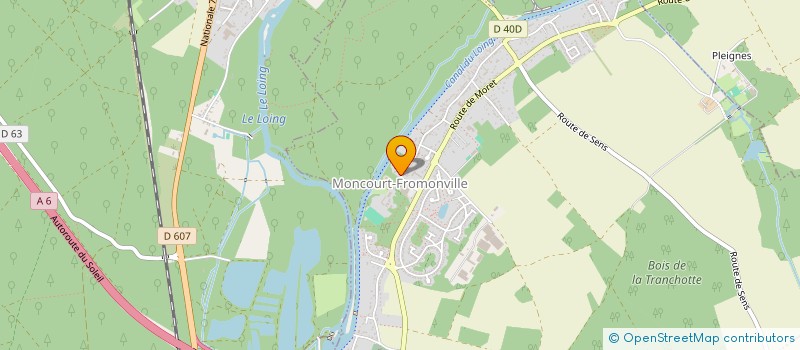 localisation de l'entreprise DIGITAL HOME  MONTCOURT-FROMONVILLE