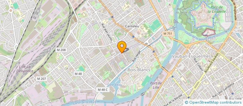 localisation de l'entreprise DIGITAL HOUSE INTERNATIONAL  LILLE