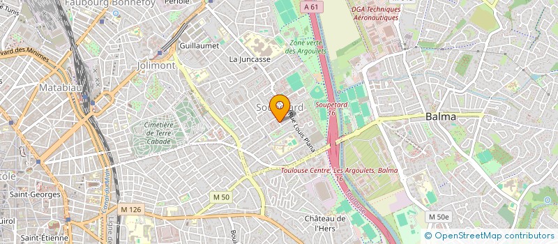 localisation de l'entreprise DIGITAL IMPULSE  TOULOUSE