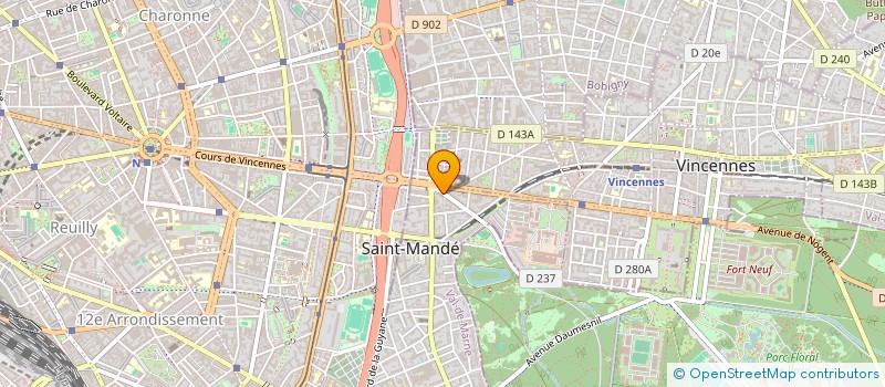 localisation de l'entreprise DIGITAL-IT à SAINT-MANDE