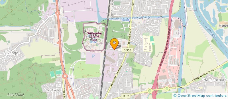 localisation de l'entreprise DIGITAL KANE  MAIZIERES-LES-METZ