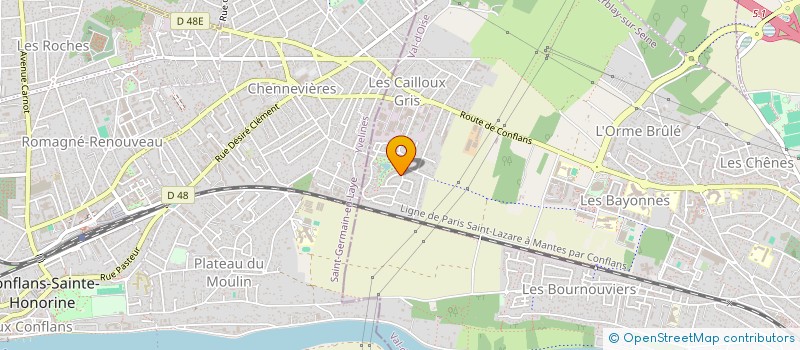 localisation de l'entreprise DIGITAL LEAN CONSULTING  HERBLAY-SUR-SEINE