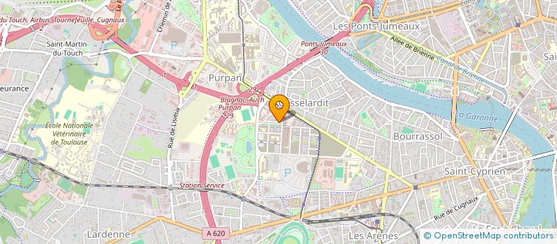 localisation de l'entreprise DIGITAL LINK FRANCE à TOULOUSE