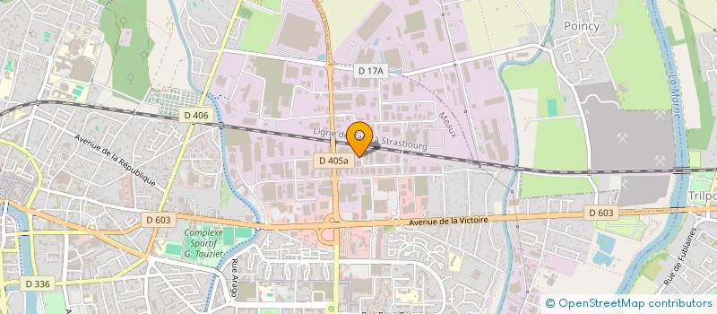 localisation de l'entreprise DIGITAL LOG à MEAUX
