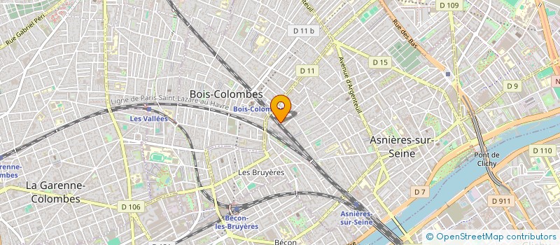 localisation de l'entreprise DIGITAL MAKERS à ASNIERES-SUR-SEINE