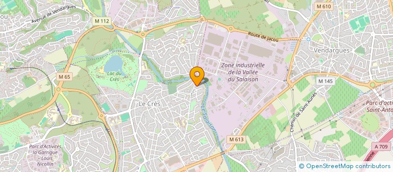 localisation de l'entreprise DIGITAL MAMMOGRAPHICS FRANCE à LE CRES