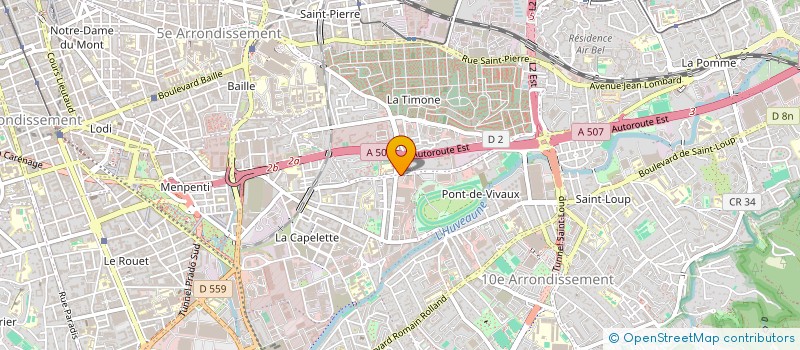 localisation de l'entreprise DIGITAL MEDIA à MARSEILLE