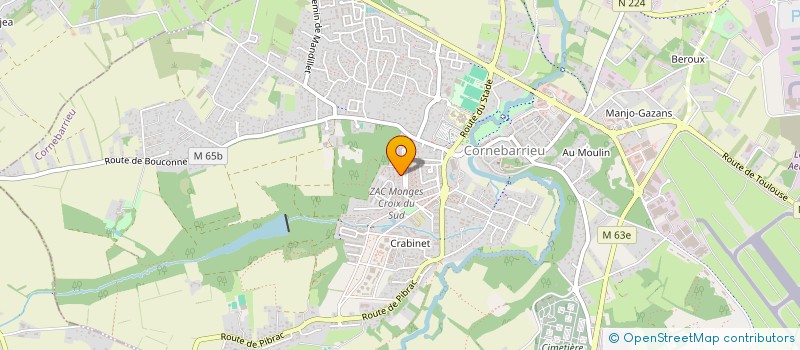 localisation de l'entreprise DIGITAL MEDIA DYNAMICS  CORNEBARRIEU