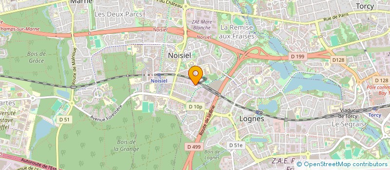 localisation de l'entreprise DIGITAL MEDIA SOLUTIONS à NOISIEL