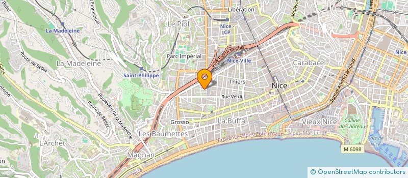 localisation de l'entreprise DIGITAL MONKEYZ à NICE