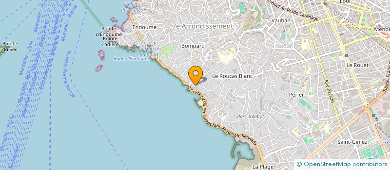 localisation de l'entreprise DIGITAL NEPHRO à MARSEILLE 7