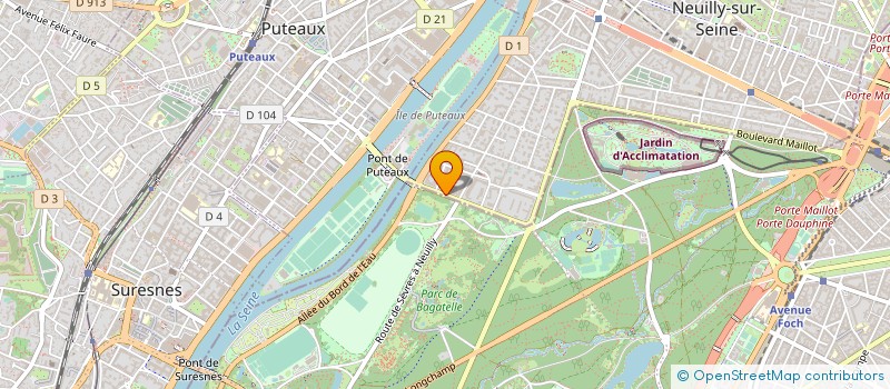 localisation de l'entreprise DIGITAL PERFORMANCE à NEUILLY-SUR-SEINE