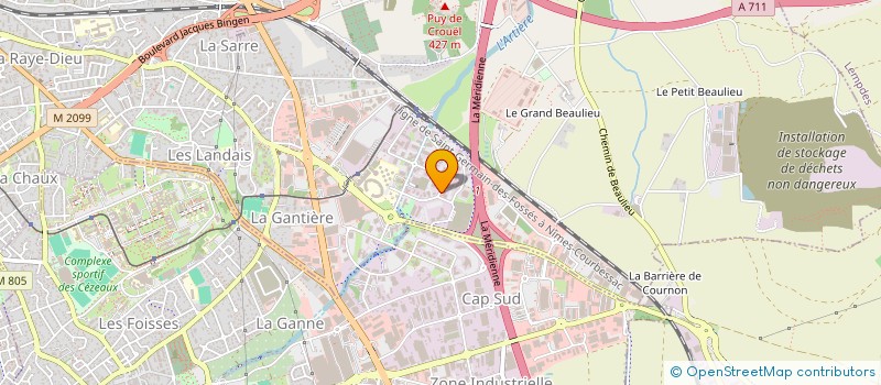 localisation de l'entreprise DIGITAL PROCESS  CLERMONT-FERRAND