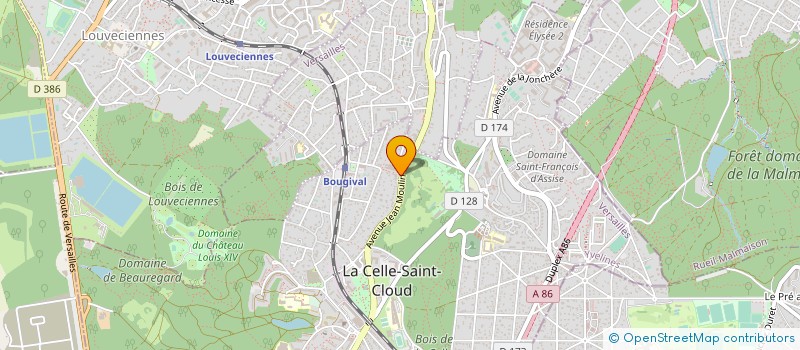 localisation de l'entreprise DIGITAL PRODUCT SIMULATION à LA CELLE-SAINT-CLOUD