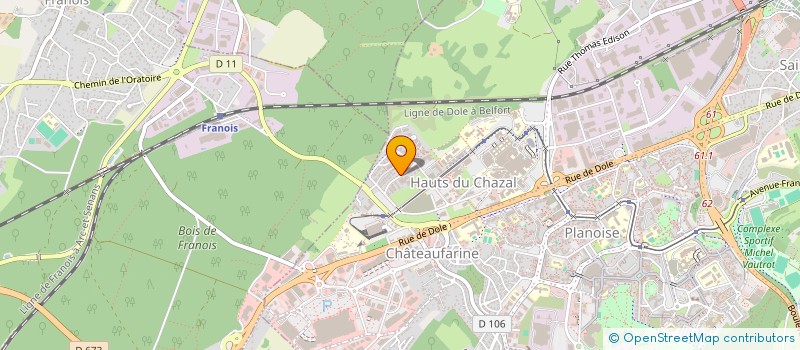 localisation de l'entreprise DIGITAL REPARATION 3.0  BESANCON