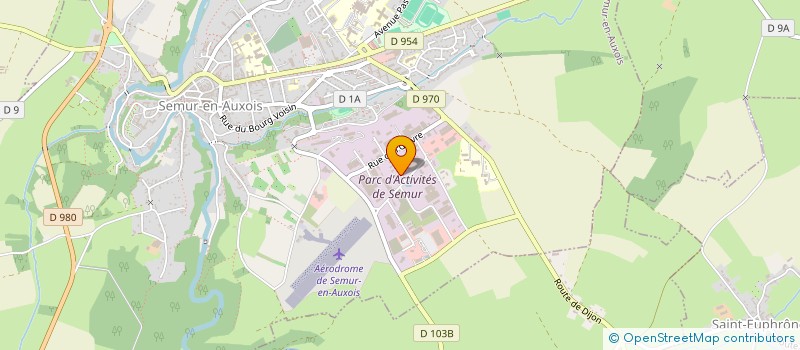 localisation de l'entreprise DIGITAL RESEARCH IN ELECTRONICS, ACOUSTICS AND MUSIC à SEMUR-EN-AUXOIS
