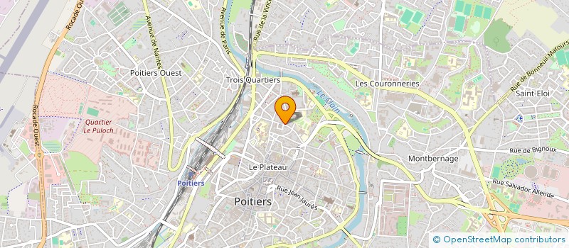 localisation de l'entreprise DIGITAL RH SERVICES  POITIERS