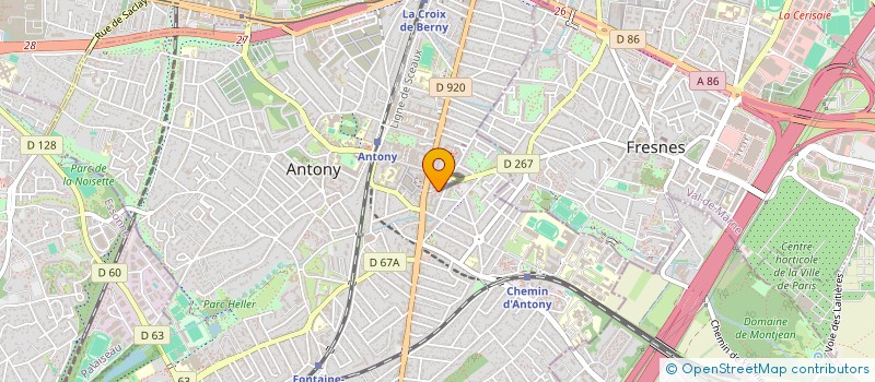localisation de l'entreprise DIGITAL SALAMANDER à ANTONY