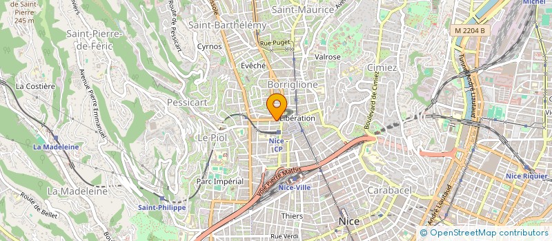 localisation de l'entreprise DIGITAL SWING à NICE