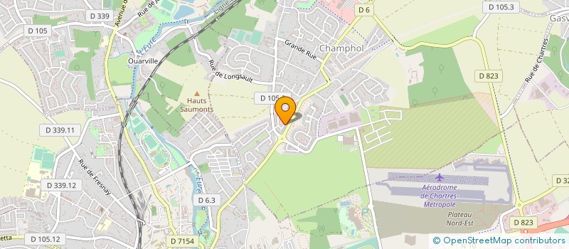 localisation de l'entreprise DIGITAL TELECOM à CHAMPHOL