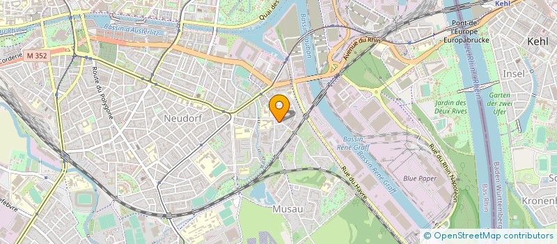 localisation de l'entreprise DIGITAL TRAINERS à STRASBOURG