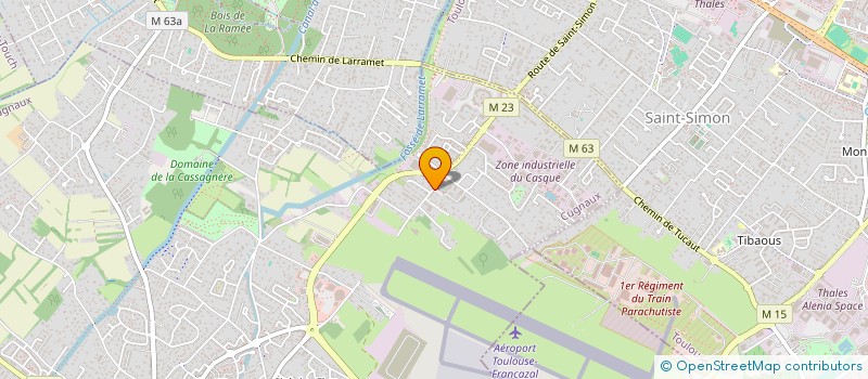 localisation de l'entreprise DIGITAL TRANSFORMATION & SERVICES  CUGNAUX