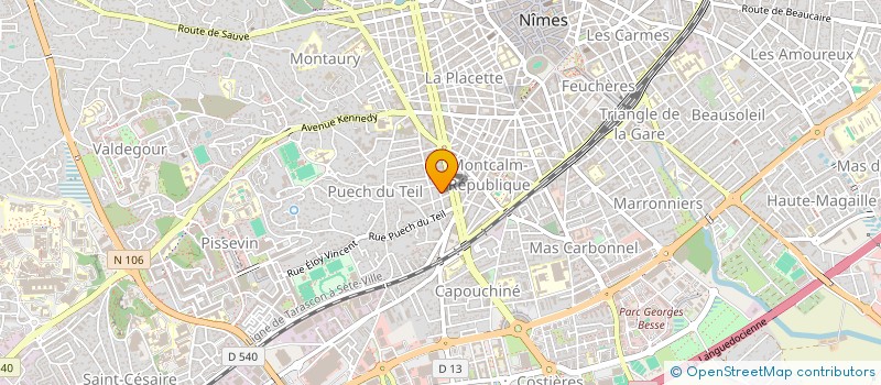 localisation de l'entreprise DIGITAL VECTOR  POUILLY-LES-FEURS