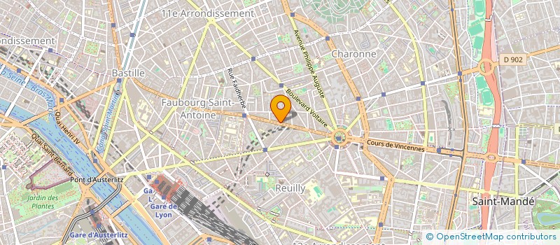 localisation de l'entreprise DIGITAL VIDEO DISTRIBUTION  PARIS 11