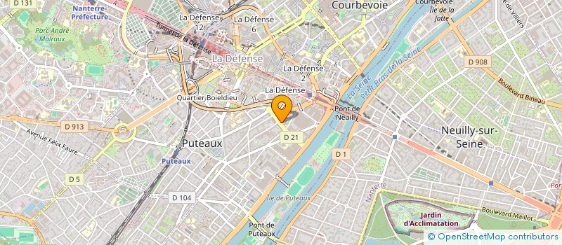 localisation de l'entreprise DIGITAL VIDEO SOLUTIONS - DVS FRANCE à PUTEAUX