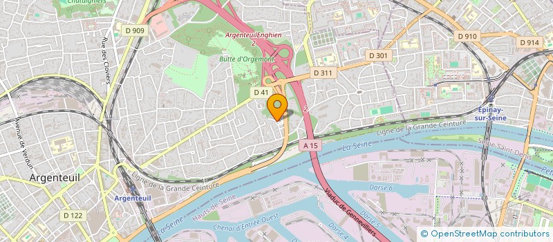 localisation de l'entreprise DIGITAL WEB ACCESS  ARGENTEUIL